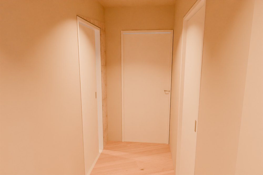 Övre hall · sovrumsflygel